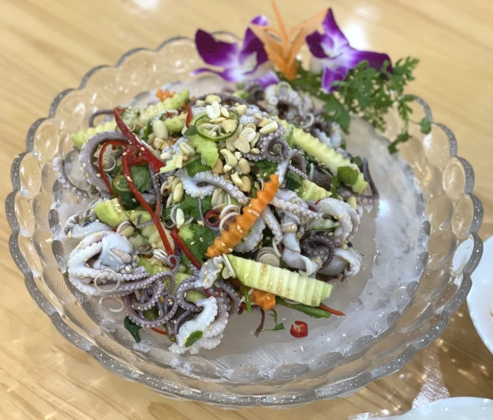 Món ruốc lạnh chua cay